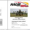 Hagie Hi Tractor 204SP U1011001001 through U1011001100 Operator Manual 493491 2012 1
