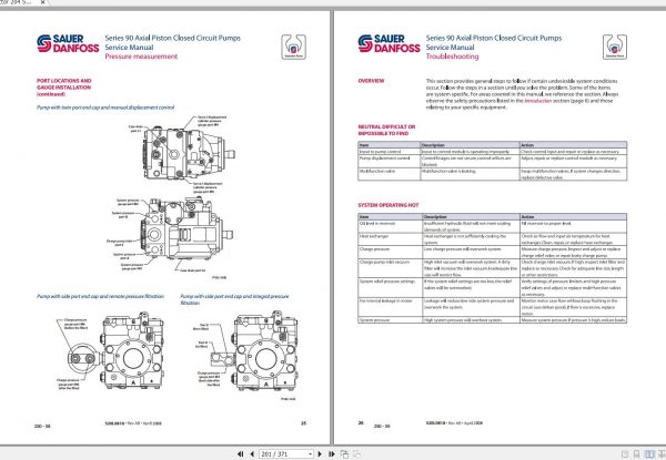 Hagie Hi Tractor 204SP U1011121001 through U1011121300 Operator Manual 493435 2010 2