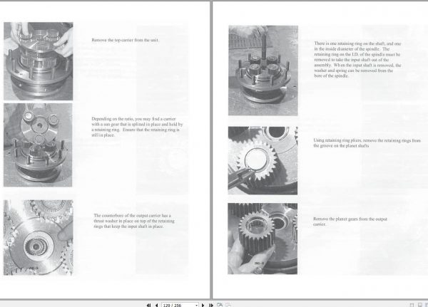 Hagie Hi Tractor DTS 8 U1210660001 thru U1210660100 Operator Manual 493349 2005 2