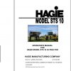 Hagie Hi Tractor STS 10 U1610660001 thru U1610660100 Operator Manual 2005 493357 1