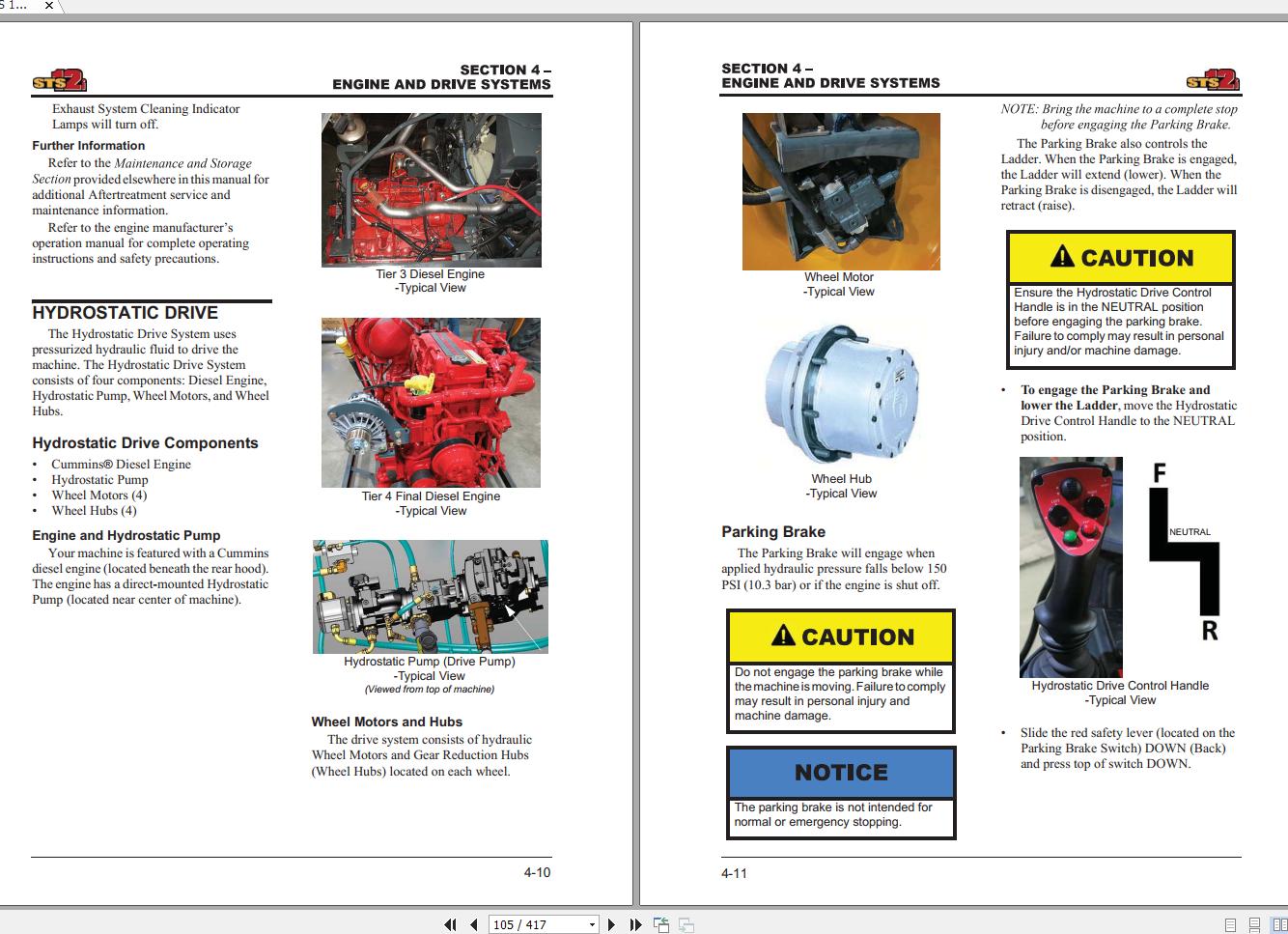 Hagie Hi Tractor STS 12 SNU16221616001 200 Technical Manual 493636 2