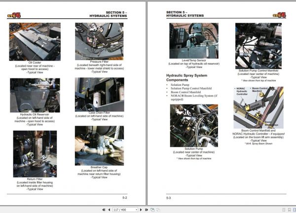 Hagie Hi Tractor STS 14 SNU16121515001 200 Technical Manual 493606 2016 2