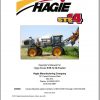 Hagie Hi Tractor STS 14 U1631331001 through U1631331200 Operator Manual 493555 2012 1