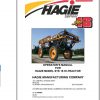 Hagie Hi Tractor STS 16 U1621001001 thru U1621001100 Operator Manual 493481 2009 1