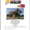 Hagie Hi Tractor STS 16 U1621331001 through U1621331200 Operator Manual 493559 2012 1