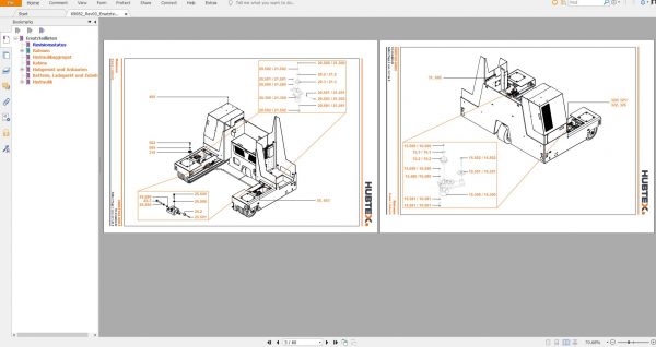 Hubtex Forklift 4.1 GB PDF German Updated 2021 Service and Part Manual DVD DE 6