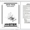 Hyster Forklift PDF Updated 11.2021 Class 1 5 Serivce Repair Manuals 1