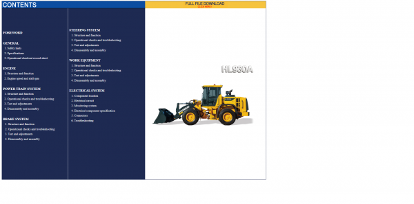 Hyundai CERES Heavy Equipment Service Manual Updated 01.2022 Offline DVD 7
