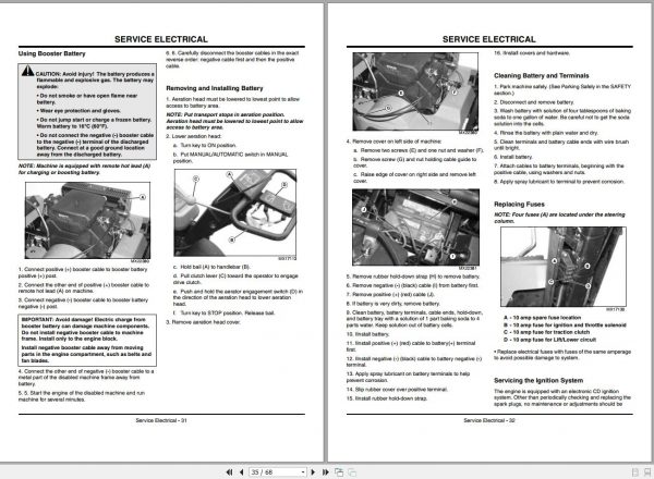John Deere Aecore Aerator 800 PIN 060001 Operators Manual OMTCU21565 E0 2010 2