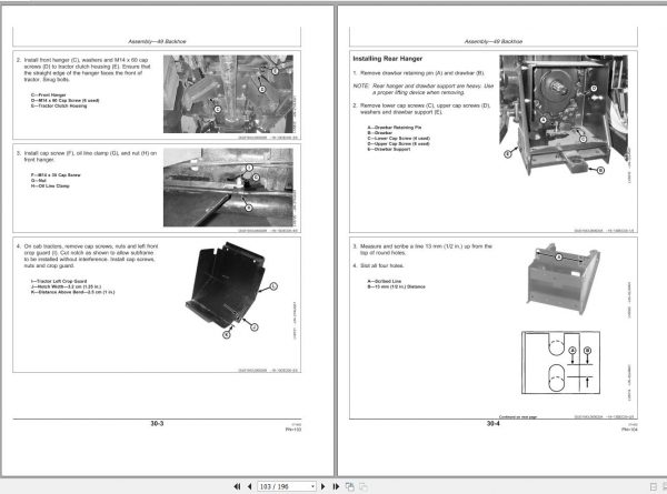 John Deere Backhoe 47 48 49 Operators Manual OMM135891 E1 2