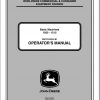 John Deere Basic Machine 1505 1515 PIN 170001 Operators Manual OMTCU30340 B1 2011 1