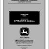 John Deere Bunker Rake 1200A SN 0150001 Operators Manual OMTCU27049 C9 2009 1