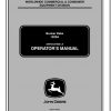 John Deere Bunker Rake 1200A SN 170001 Operators Manual OMTCU27928 L9 2009 1