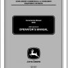 John Deere Commercial Mower 8400 SN 010001 Operators Manual OMTCU23702 I9 1