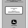 John Deere Commercial Mower 8400 SN 020001 Operators Manual OMTCU29673 K0 2010 1