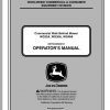 John Deere Commercial Walk Behind Mower WG32A WG36A WG48A SN 010001 Operators Manual OMTCU30940 D1 2011 1