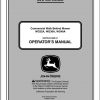 John Deere Commercial Walk Behind Mower WG32A WG36A WG48A SN 030001 Operators Manual OMTCU31829 K1 2011 1