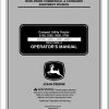 John Deere Compact Utility Tractor 3120 3320 3520 3720 Operators Manual OMLVU19809 L8 2008 1