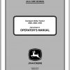 John Deere Compact Utility Tractor 3320 3520 3720 Operators Manual OMLVU23862 E1 2011 1