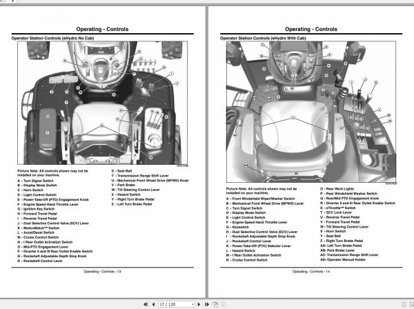 John Deere Compact Utility Tractor 3320 3520 3720 Operators Manual OMLVU23862 E1 2011 2