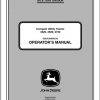 John Deere Compact Utility Tractor 3320 3520 3720 Operators Manual OMLVU25050 B2 2012 1