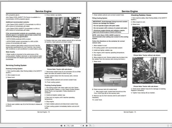 John Deere Compact Utility Tractor 3320 3520 3720 Operator's Manual OMLVU25050 B2 2012