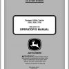 John Deere Compact Utility Tractor 3320 3520 3720 Operators Manual OMLVU25574 H2 2012 1