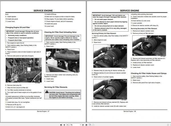 John Deere Compact Utility Tractor 4010 SN 110001 Operators Manual OMLVU13343 D2 2002 2