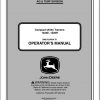John Deere Compact Utility Tractors 1023E 1026R SN 010001 Operators Manual OMLVU24604 F1 2011 1