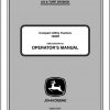 John Deere Compact Utility Tractors 1026R SN 215000 Operators Manual OMLVU25249 A2 2012 1