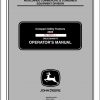 John Deere Compact Utility Tractors 2305 SN 120001 Operators Manual OMLVU20469 F9 2009 1