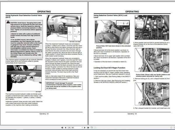 John Deere Compact Utility Tractors 2305 SN 120001 Operators Manual OMLVU20469 F9 2009 2