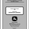 John Deere Compact Utility Tractors 2305 SN 120001 Operators Manual OMLVU23228 B0 2010 1