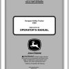 John Deere Compact Utility Tractors 2320 SN 102001 Operators Manual OMLVU16740 E2 2012 1