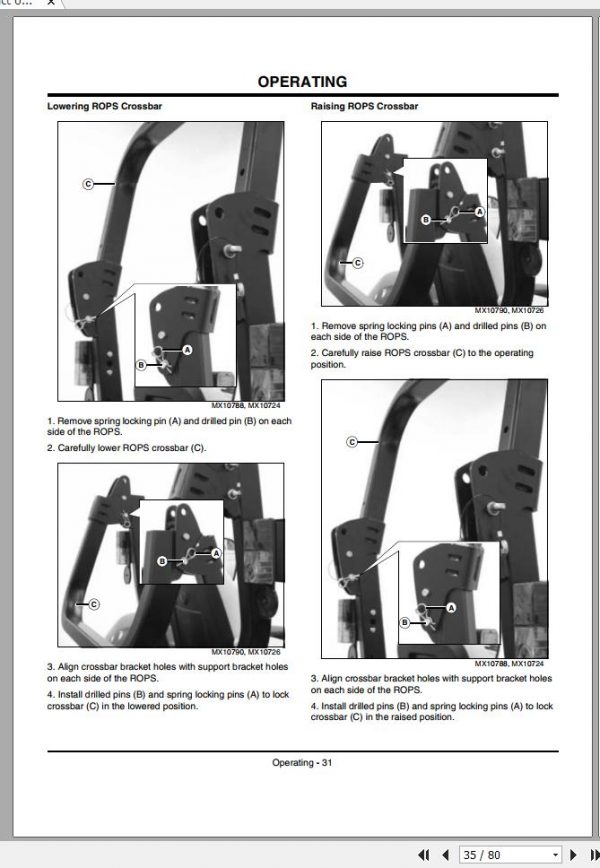 John Deere Compact Utility Tractors 2520 SN 106001 Operators Manual OMLVU16742 A6 2006 2