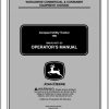 John Deere Compact Utility Tractors 790 SN 592446 Operators Manual OMLVU14371 G3 2002 1