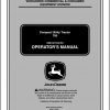 John Deere Compact Utility Tractors 790 SN 790001 Operators Manual OMLVU15440 B4 2004 1