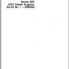 John Deere Diesel Engines 6101 Series 500 Technical Manual CTM20 1