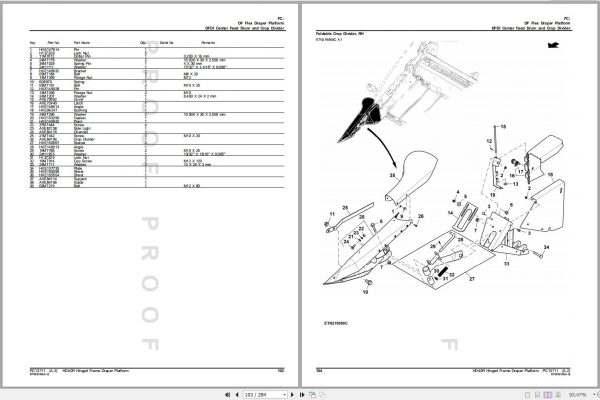 John Deere Harvester S760 S770 S780 S790 Parts Catalog 2