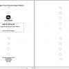 John Deere Hinged Frame Draper Platform HD40R Parts Catalog PC13711 04 1