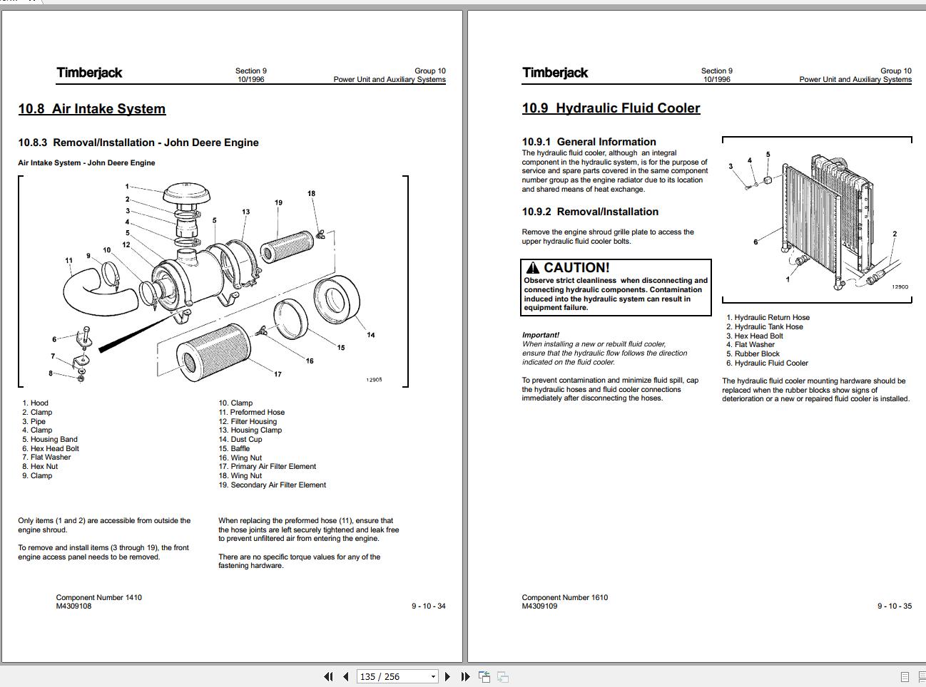 John Deere Log Loader 330 430 Technical Manual TMF278359 2