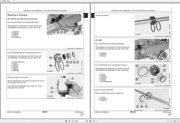 John Deere MFWD Axlar APL Series 045 AS Technical Manual CTM4515 SE 2