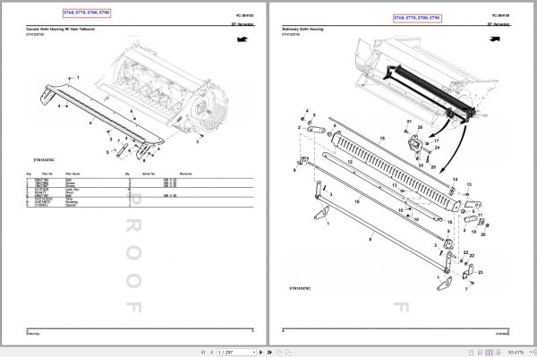 John Deere Robering 1903 DM1903X193215 Parts Catalog 02 1