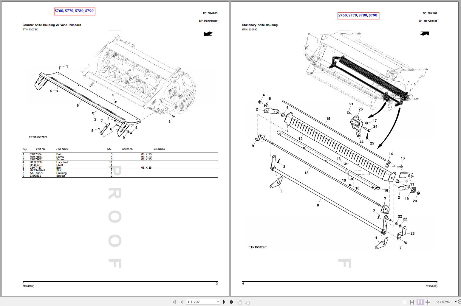 John Deere Robering 1903 DM1903X193215 Parts Catalog 02 1