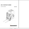 Jungheinrich Forklift EFG 113 MP GE115 450DZ Spare Parts Manual FN426339 1