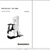 Jungheinrich Forklift ETX 515 XS 121 1250 Spare Parts Manual FN426240 1