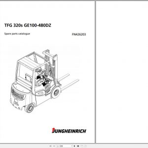 Jungheinrich Forklift TFG 320s GE100 480DZ Spare Parts Manual FN426203 1