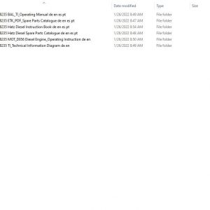 Liebherr Crawler Crane LR1300 300 ton 138235 Spare Parts Catalogue Operating Manual Technical Information 1