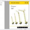 Liebherr Crawler Crane LR1300 300 ton 138235 Spare Parts Catalogue Operating Manual Technical Information 6