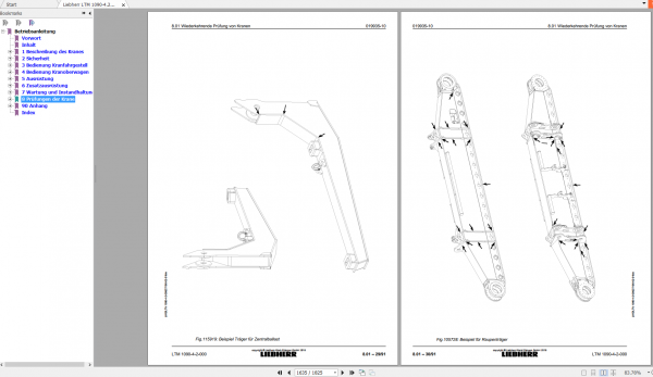 Liebherr LTM 1090 4.2 Operating Manual DE 4